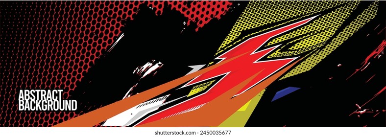 Abstract Background. Vector Racing for Car Wrap Design: Background Kit for Vehicle Wraps, Race Cars, Rally, Adventure, and Livery