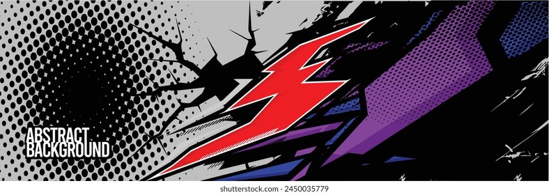 Abstract Background. Vector Racing for Car Wrap Design: Background Kit for Vehicle Wraps, Race Cars, Rally, Adventure, and Livery
