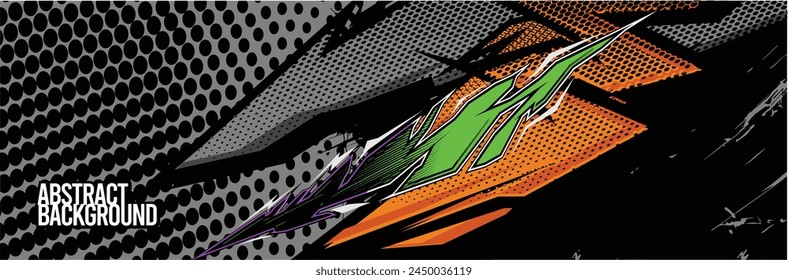 Abstract Background. Vector Racing for Car Wrap Design: Background Kit for Vehicle Wraps, Race Cars, Rally, Adventure, and Livery