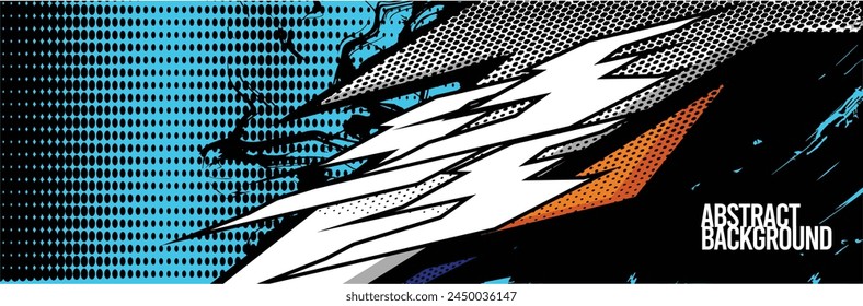 Abstract Background. Vector Racing for Car Wrap Design: Background Kit for Vehicle Wraps, Race Cars, Rally, Adventure, and Livery
