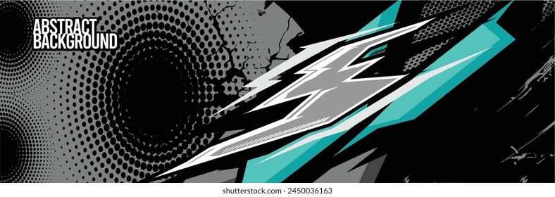 Abstract Background. Vector Racing for Car Wrap Design: Background Kit for Vehicle Wraps, Race Cars, Rally, Adventure, and Livery