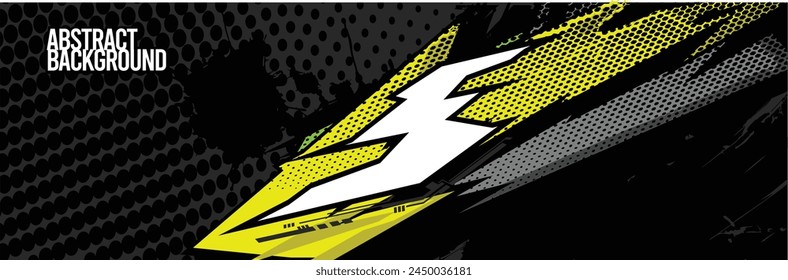 Abstract Background. Vector Racing for Car Wrap Design: Background Kit for Vehicle Wraps, Race Cars, Rally, Adventure, and Livery