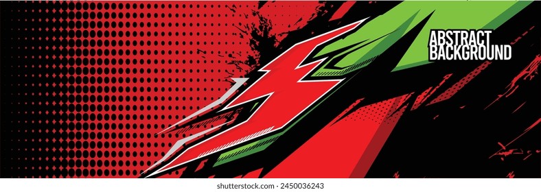Abstract Background. Vector Racing for Car Wrap Design: Background Kit for Vehicle Wraps, Race Cars, Rally, Adventure, and Livery
