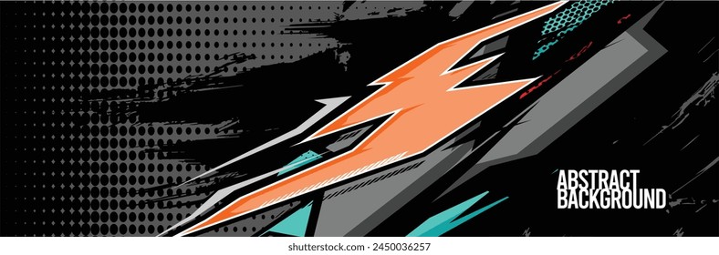 Abstract Background. Vector Racing for Car Wrap Design: Background Kit for Vehicle Wraps, Race Cars, Rally, Adventure, and Livery