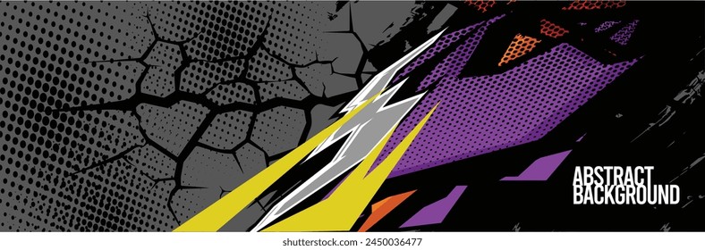 Fondo Abstractas. Carreras de Vector para diseño de envoltura de coches: Kit de fondo para envolturas de vehículos, coches de carreras, rally, aventura y librea