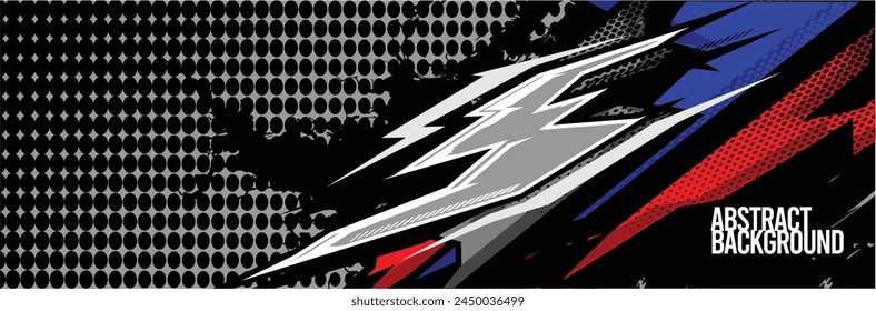 Fondo Abstractas. Carreras de Vector para diseño de envoltura de coches: Kit de fondo para envolturas de vehículos, coches de carreras, rally, aventura y librea