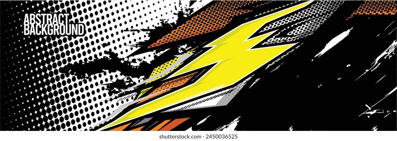 Abstract Background. Vector Racing for Car Wrap Design: Background Kit for Vehicle Wraps, Race Cars, Rally, Adventure, and Livery