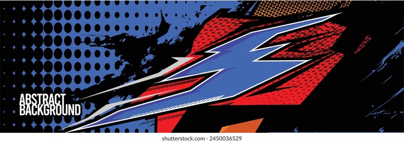 Fondo Abstractas. Carreras de Vector para diseño de envoltura de coches: Kit de fondo para envolturas de vehículos, coches de carreras, rally, aventura y librea