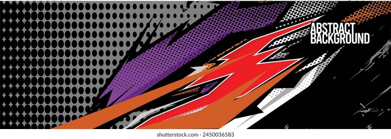 Fondo Abstractas. Carreras de Vector para diseño de envoltura de coches: Kit de fondo para envolturas de vehículos, coches de carreras, rally, aventura y librea