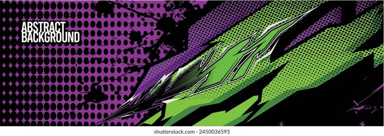 Abstract Background. Vector Racing for Car Wrap Design: Background Kit for Vehicle Wraps, Race Cars, Rally, Adventure, and Livery