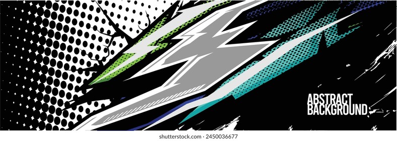 Abstract Background. Vector Racing for Car Wrap Design: Background Kit for Vehicle Wraps, Race Cars, Rally, Adventure, and Livery