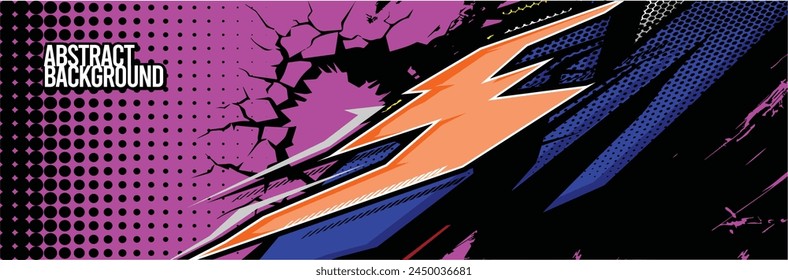 Abstract Background. Vector Racing for Car Wrap Design: Background Kit for Vehicle Wraps, Race Cars, Rally, Adventure, and Livery