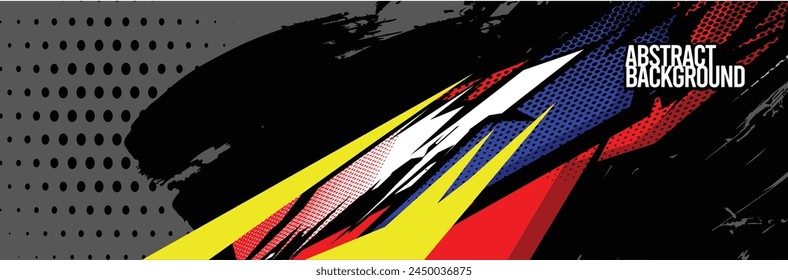 Abstract Background. Vector Racing for Car Wrap Design: Background Kit for Vehicle Wraps, Race Cars, Rally, Adventure, and Livery