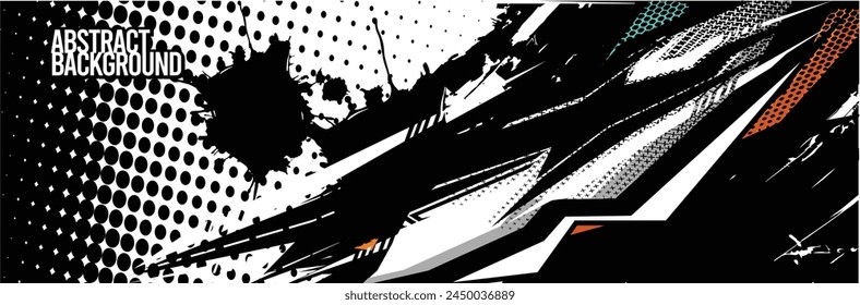 Abstract Background. Vector Racing for Car Wrap Design: Background Kit for Vehicle Wraps, Race Cars, Rally, Adventure, and Livery