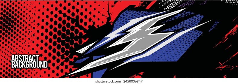Fondo Abstractas. Carreras de Vector para diseño de envoltura de coches: Kit de fondo para envolturas de vehículos, coches de carreras, rally, aventura y librea