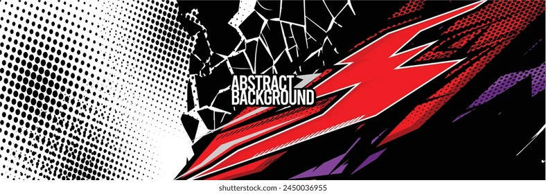 Abstract Background. Vector Racing for Car Wrap Design: Background Kit for Vehicle Wraps, Race Cars, Rally, Adventure, and Livery