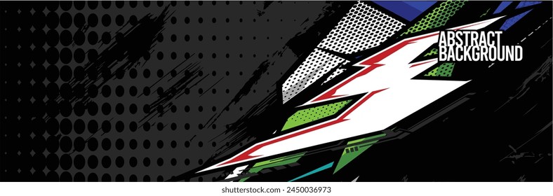 Abstract Background. Vector Racing for Car Wrap Design: Background Kit for Vehicle Wraps, Race Cars, Rally, Adventure, and Livery