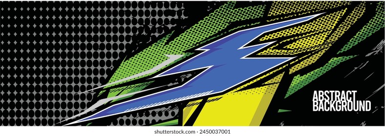 Abstract Background. Vector Racing for Car Wrap Design: Background Kit for Vehicle Wraps, Race Cars, Rally, Adventure, and Livery