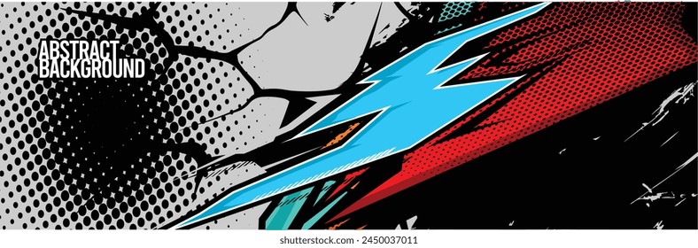 Abstract Background. Vector Racing for Car Wrap Design: Background Kit for Vehicle Wraps, Race Cars, Rally, Adventure, and Livery