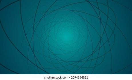 abstract background vector rotating curved lines