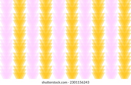 abstract background vector, Seamless vector pattern white background fabric pattern zigzag stripes pattern cute vertical oran pink pastel tone strips, repeat seamless pattern, pink triangles replete