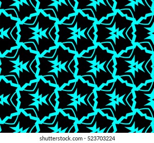 Abstract background. Vector seamless pattern. Blue geometric seamless pattern in modern stylish