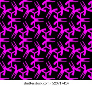 Abstract background. Vector seamless pattern. Purple geometric seamless pattern in modern stylish