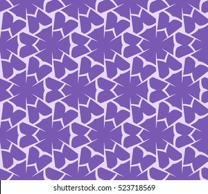 Abstract background. Vector seamless pattern. Purple geometric seamless pattern in modern stylish