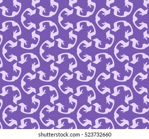 Abstract background. Vector seamless pattern. Purple geometric seamless pattern in modern stylish