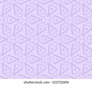 Abstract background. Vector seamless pattern. Purple geometric seamless pattern in modern stylish