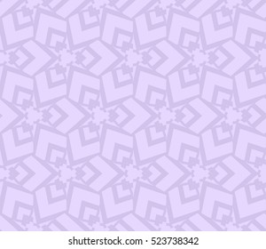 Abstract background. Vector seamless pattern. Purple geometric seamless pattern in modern stylish