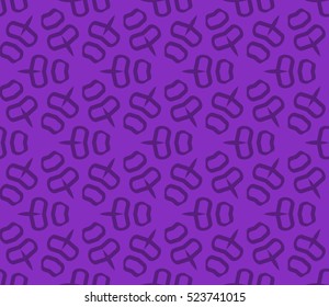 Abstract background. Vector seamless pattern. Purple geometric seamless pattern in modern stylish