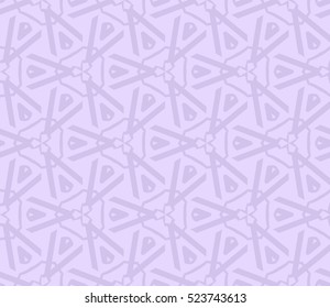 Abstract background. Vector seamless pattern. Purple geometric seamless pattern in modern stylish