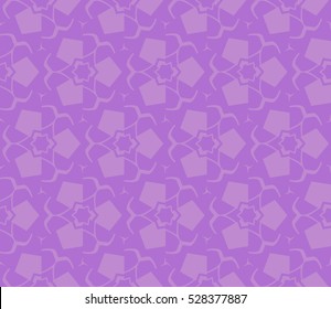 Abstract background. Vector seamless pattern. Purple geometric seamless pattern in modern stylish