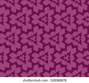 Abstract background. Vector seamless pattern. Purple geometric seamless pattern in modern stylish