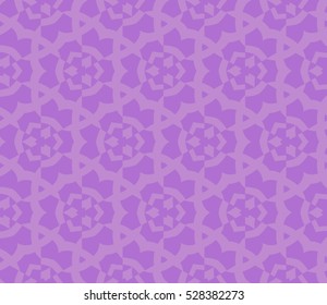 Abstract background. Vector seamless pattern. Purple geometric seamless pattern in modern stylish