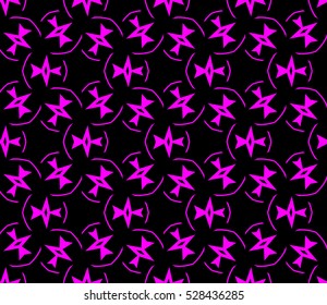 Abstract background. Vector seamless pattern. Purple geometric seamless pattern in modern stylish