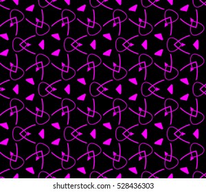 Abstract background. Vector seamless pattern. Purple geometric seamless pattern in modern stylish