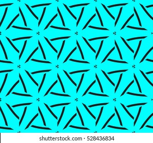 Abstract background. Vector seamless pattern. Blue geometric seamless pattern in modern stylish
