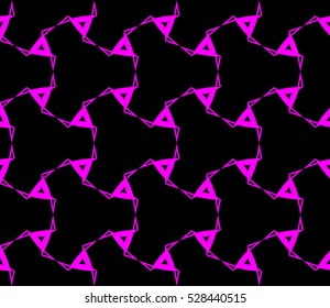 Abstract background. Vector seamless pattern. Purple geometric seamless pattern in modern stylish