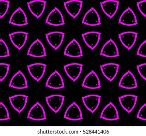 Abstract background. Vector seamless pattern. Purple geometric seamless pattern in modern stylish