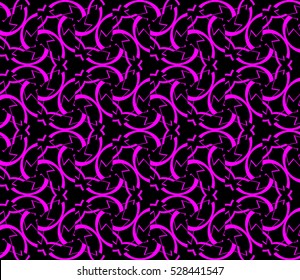 Abstract background. Vector seamless pattern. Purple geometric seamless pattern in modern stylish