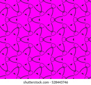 Abstract background. Vector seamless pattern. Purple geometric seamless pattern in modern stylish