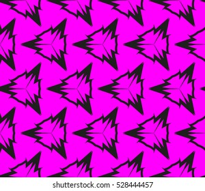 Abstract background. Vector seamless pattern. Purple geometric seamless pattern in modern stylish