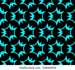 Abstract background. Vector seamless pattern. Blue geometric seamless pattern in modern stylish