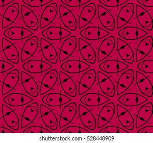 Abstract background. Vector seamless pattern. Purple geometric seamless pattern in modern stylish