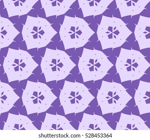 Abstract background. Vector seamless pattern. Purple geometric seamless pattern in modern stylish