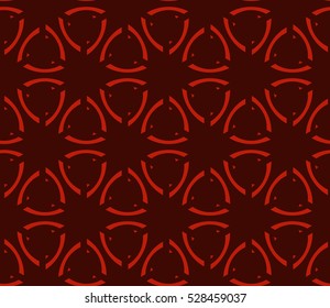 Abstract background. Vector seamless pattern. Red geometric seamless pattern in modern stylish