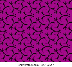 Abstract background. Vector seamless pattern. Purple geometric seamless pattern in modern stylish