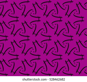 Abstract background. Vector seamless pattern. Purple geometric seamless pattern in modern stylish